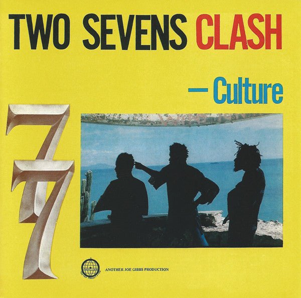 Original sleeve cover of Culture’s Two Sevens Clash (1977).