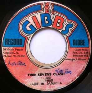 Label detail from Culture’s 1977 Two Sevens Clash single.