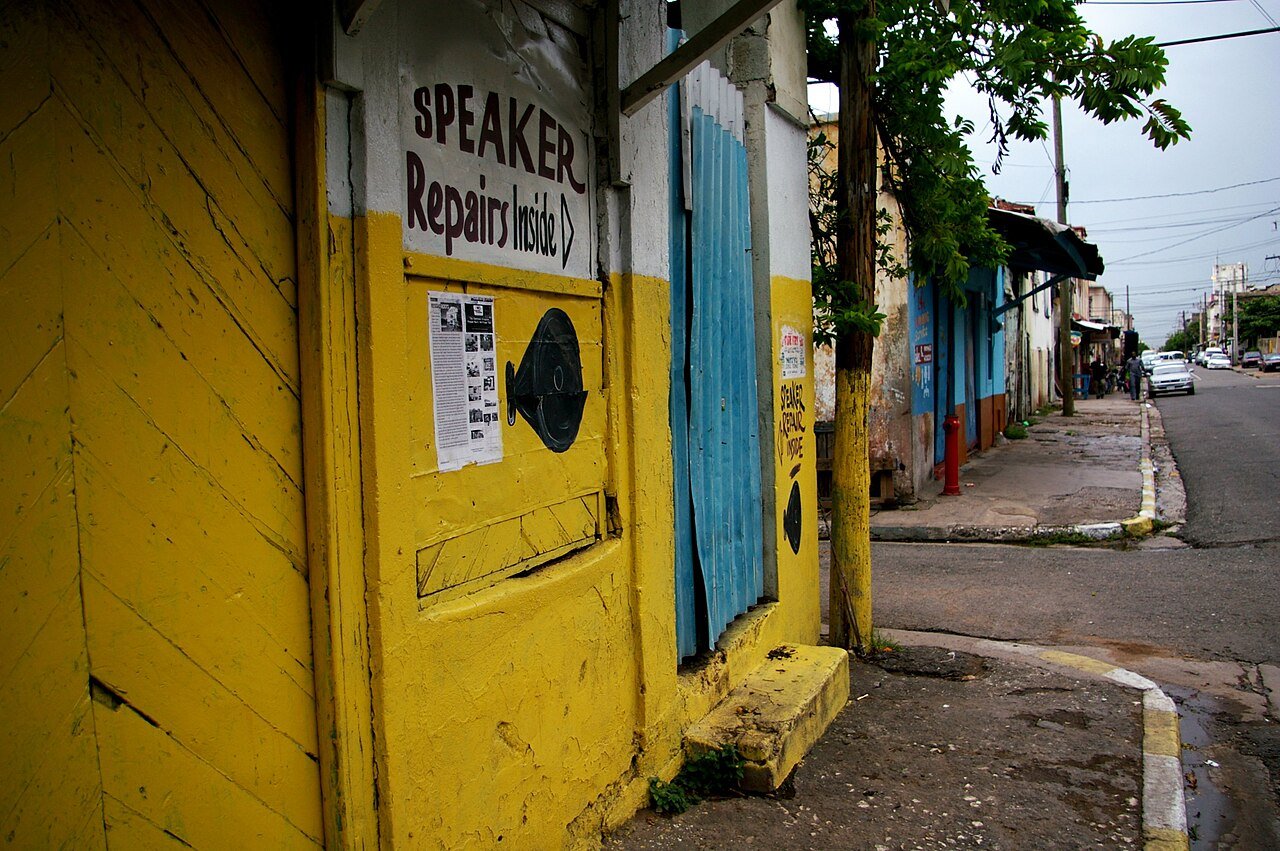 Corner named for Coxsone Dodd in Kingston, Jamaica.