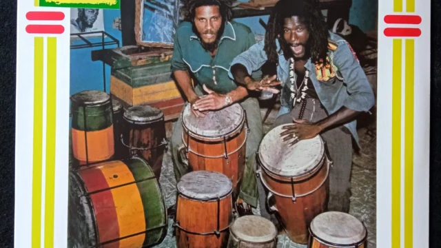 Original sleeve cover of The Congos album Heart of the Congos.