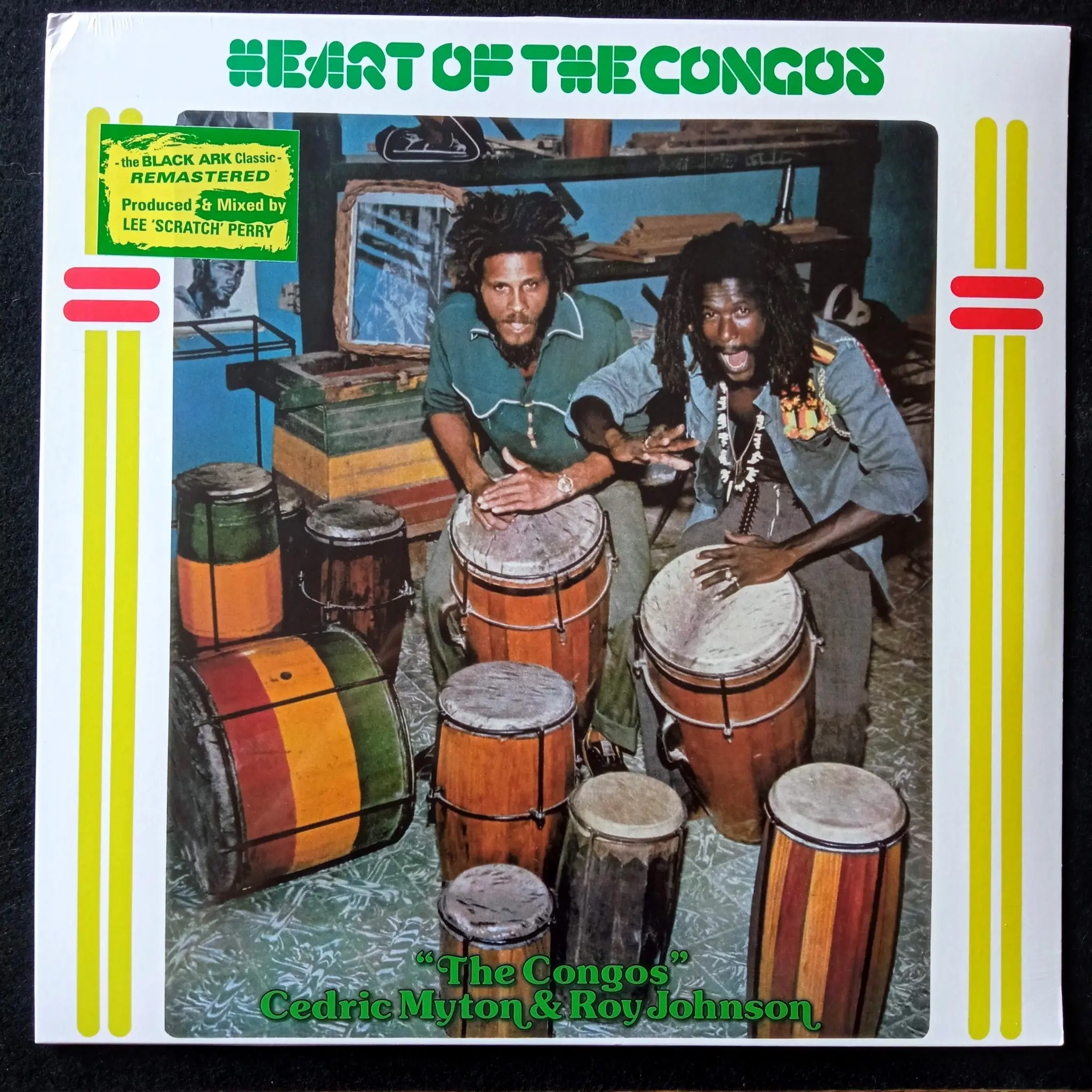 Original sleeve cover of The Congos’ Heart of the Congos (1977).