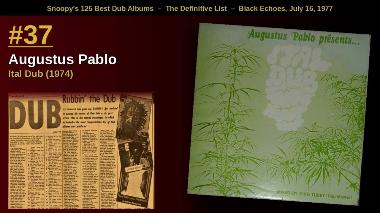 Augustus Pablo Ital Dub album artwork