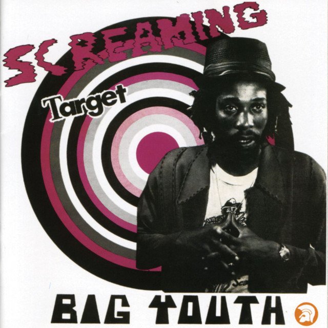 Big Youth — Screaming Target album sleeve, 1972